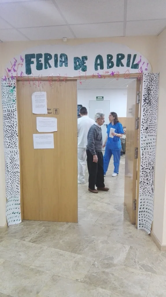 Entrada a la feria de abril