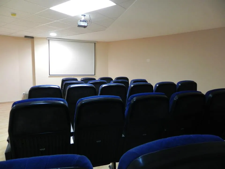 Sala de proyección vacía